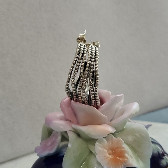 Or Paz PZ Sterling Hoop Earrings - Picture 12 of 15